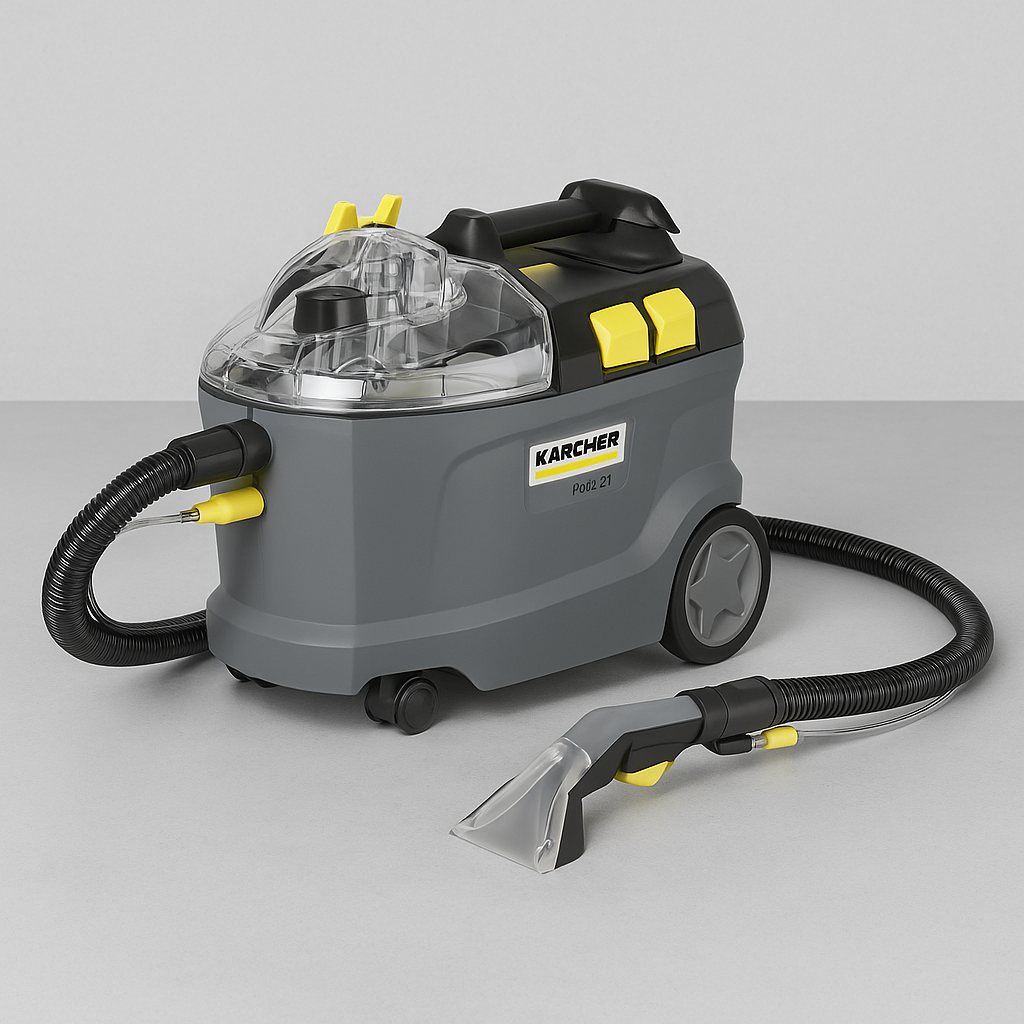 Shampouineuse professionnel Karcher, aspirateur injecteur extracteur Puzzi 8/1